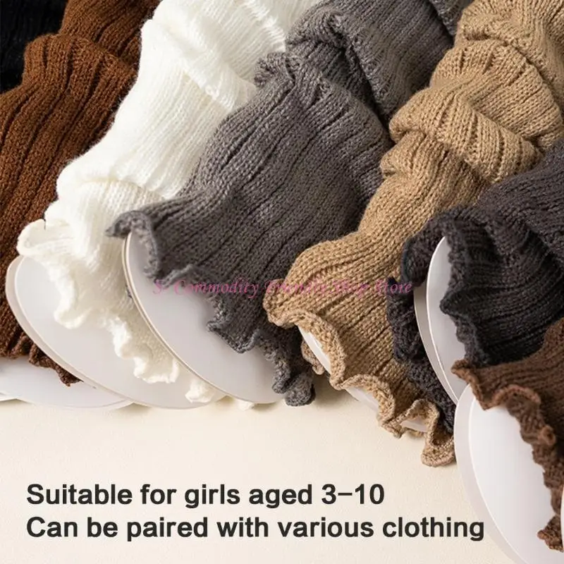 Calcetines altos sueltos para niñas, estilo escolar sin costuras - imagen 4