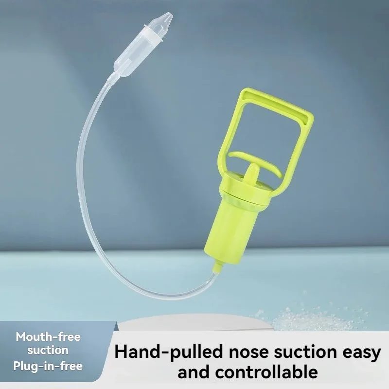 Aspirador nasal de silicona manual para bebés, fácil de limpiar - imagen 3