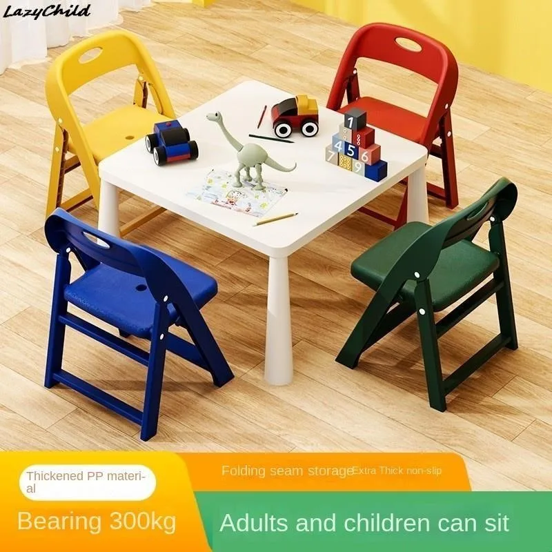 Taburete plegable grueso para adultos y niños - antideslizante - imagen 2