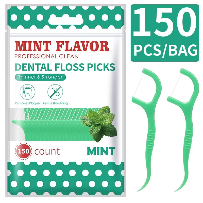 Barra de hilo dental de menta para niños – Limpieza interdental suave - imagen 4