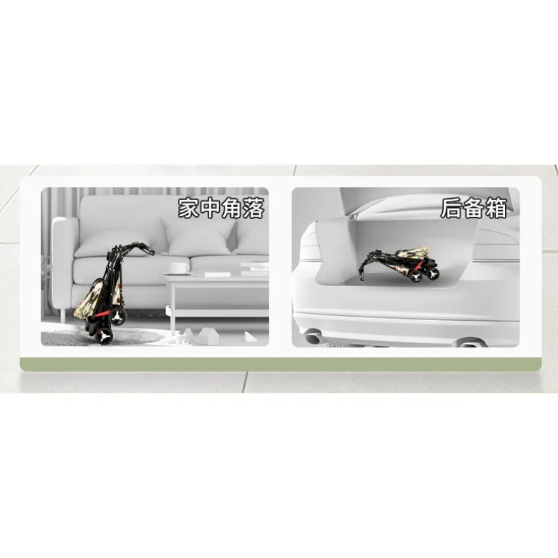 Sillita pliable ligera para bebé – Pliegue fácil con un clic - imagen 5