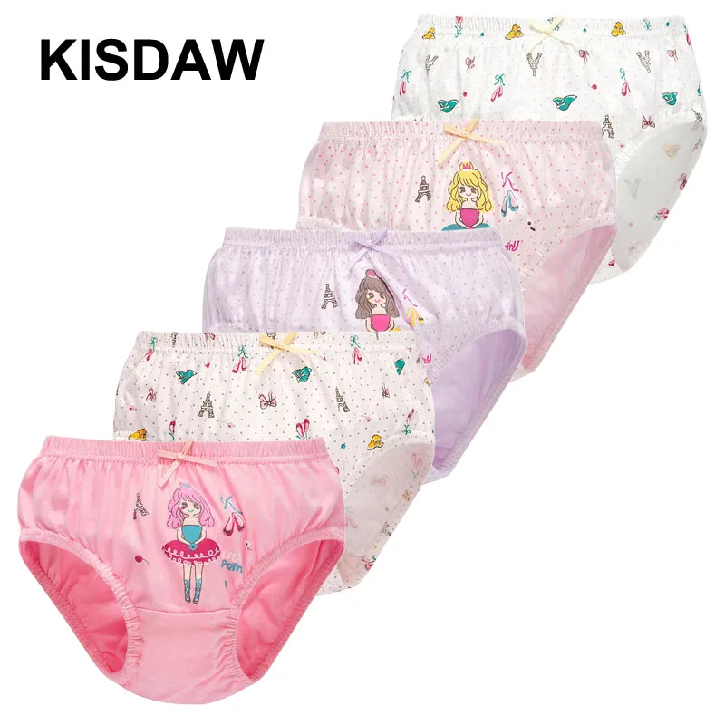 Bragas de algodón para niñas con diseño de princesas - imagen 5