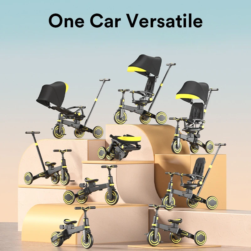 Kinderpedaaldriewieler parasol solar plegable para carrito bebé - imagen 2