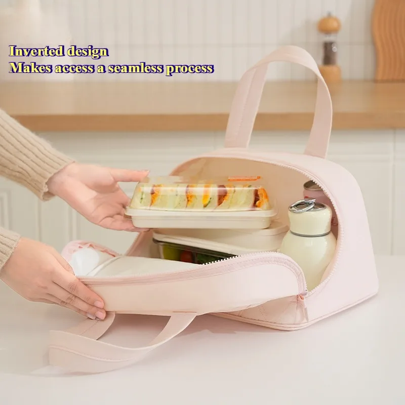 Lonchera térmica acolchada impermeable para niños de PU - imagen 2