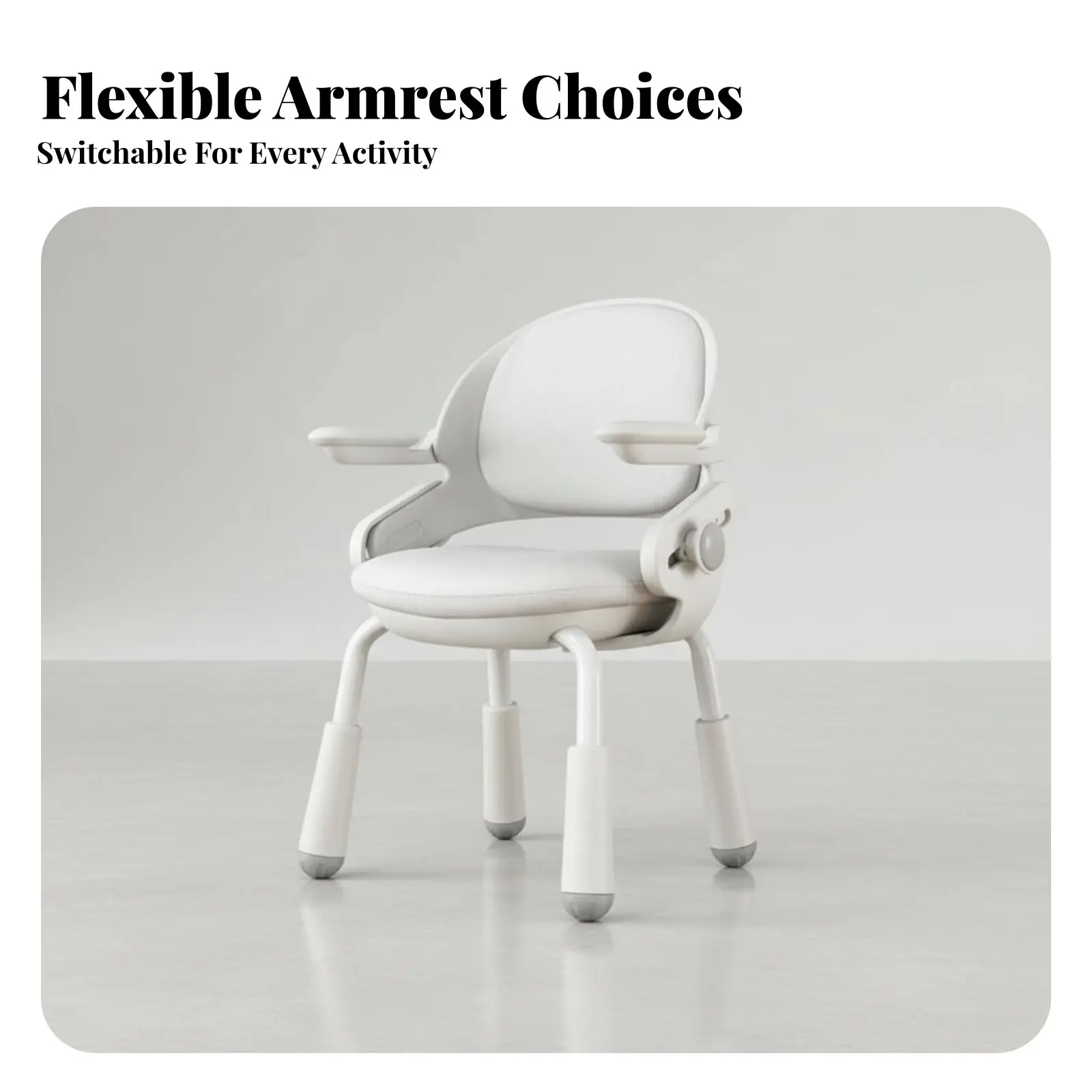 Silla de estudio infantil con soporte postural ergonómico ajustable - imagen 5