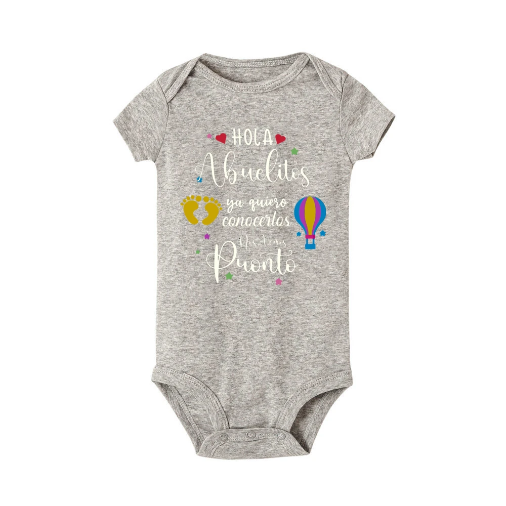 Body estampado para bebé announcing