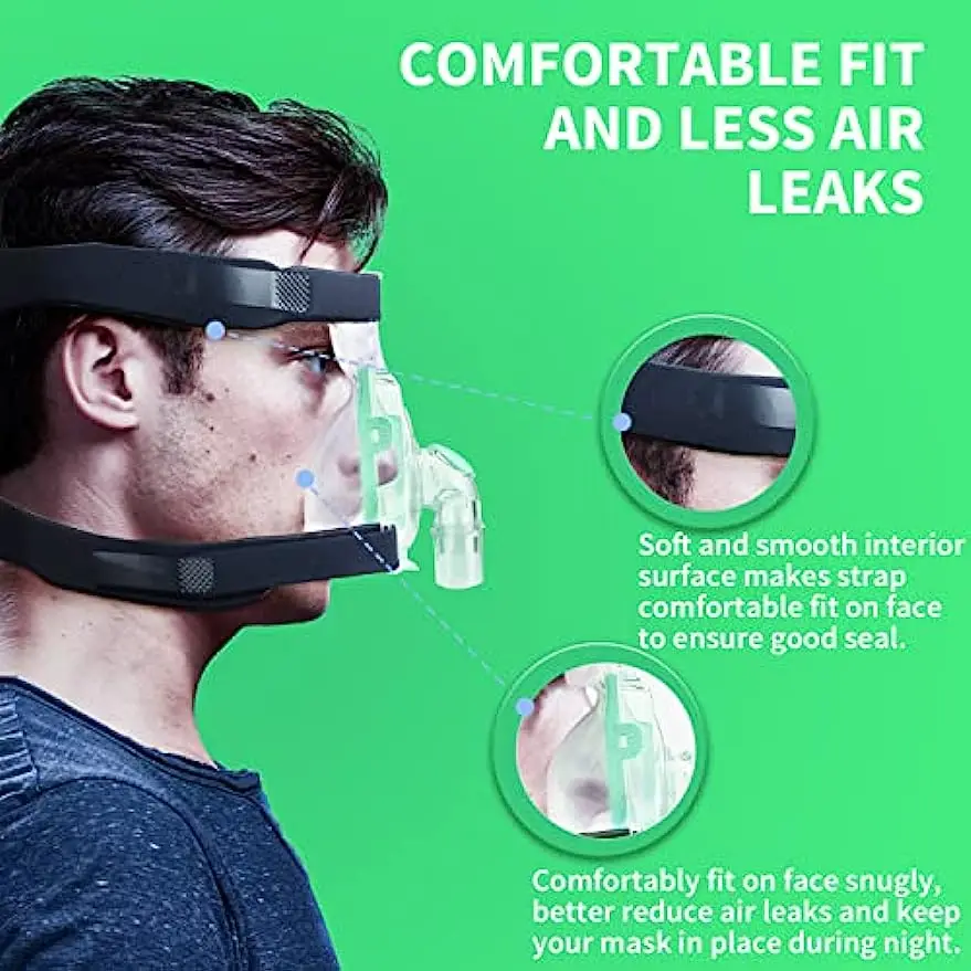 Correa elástica CPAP vista frontal