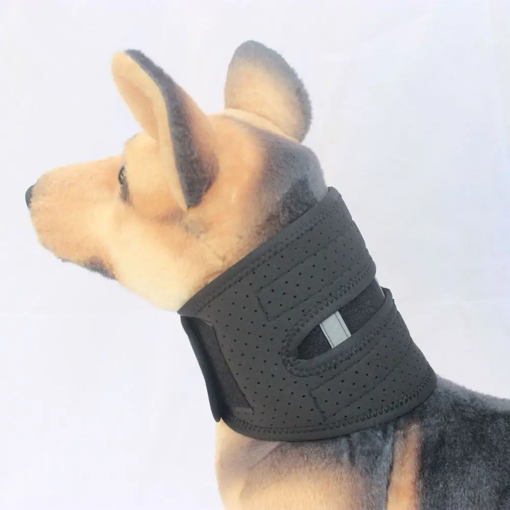 Collar antilamido para mascotas ajustable transpirable, visión libre - imagen 5