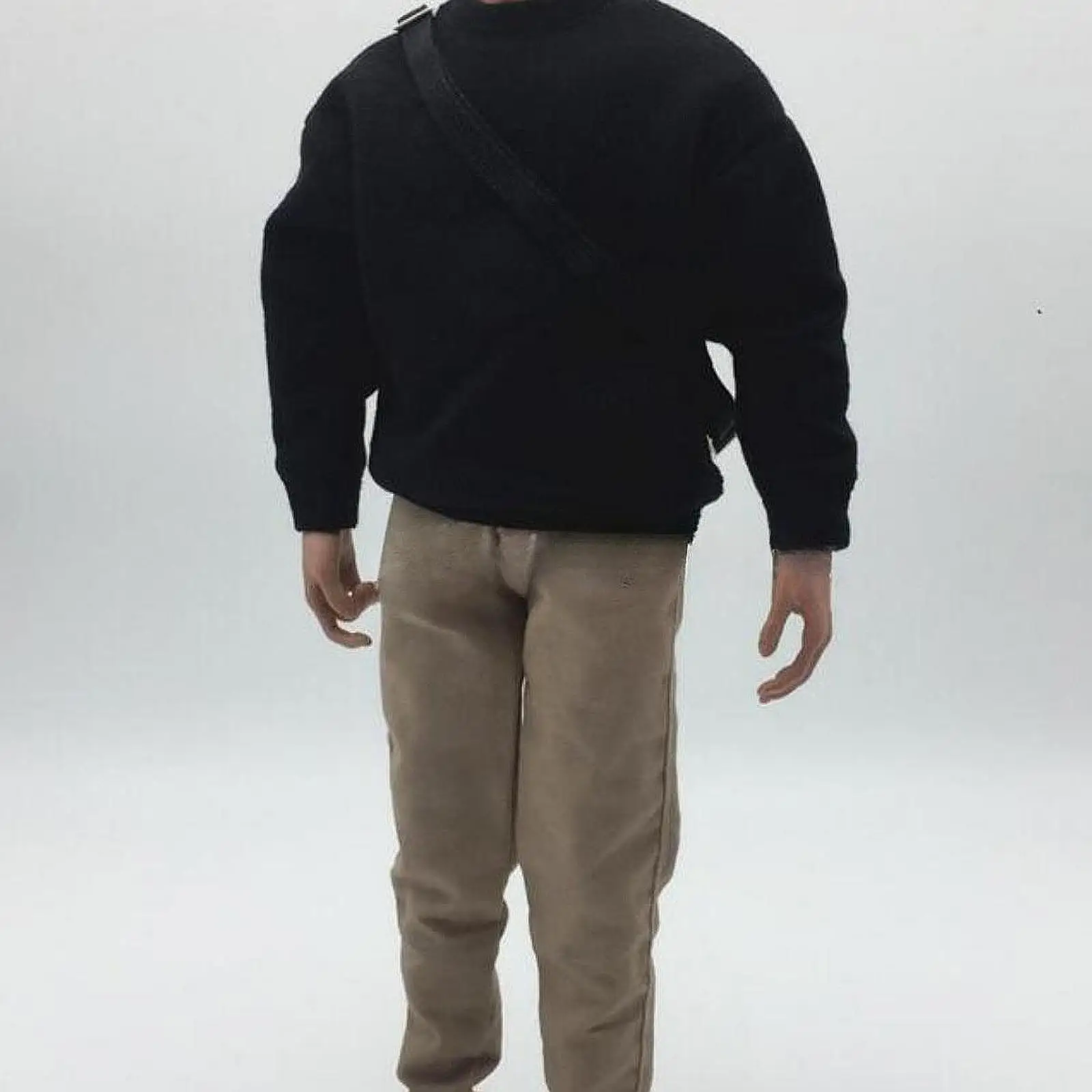 Ropa para muñecas masculina: sudadera y pantalón para acción - imagen 3