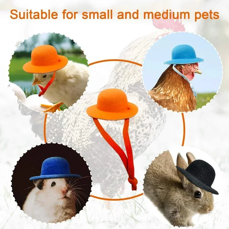 Sombrero de copa infantil pollo para disfraz, elegante - imagen 2