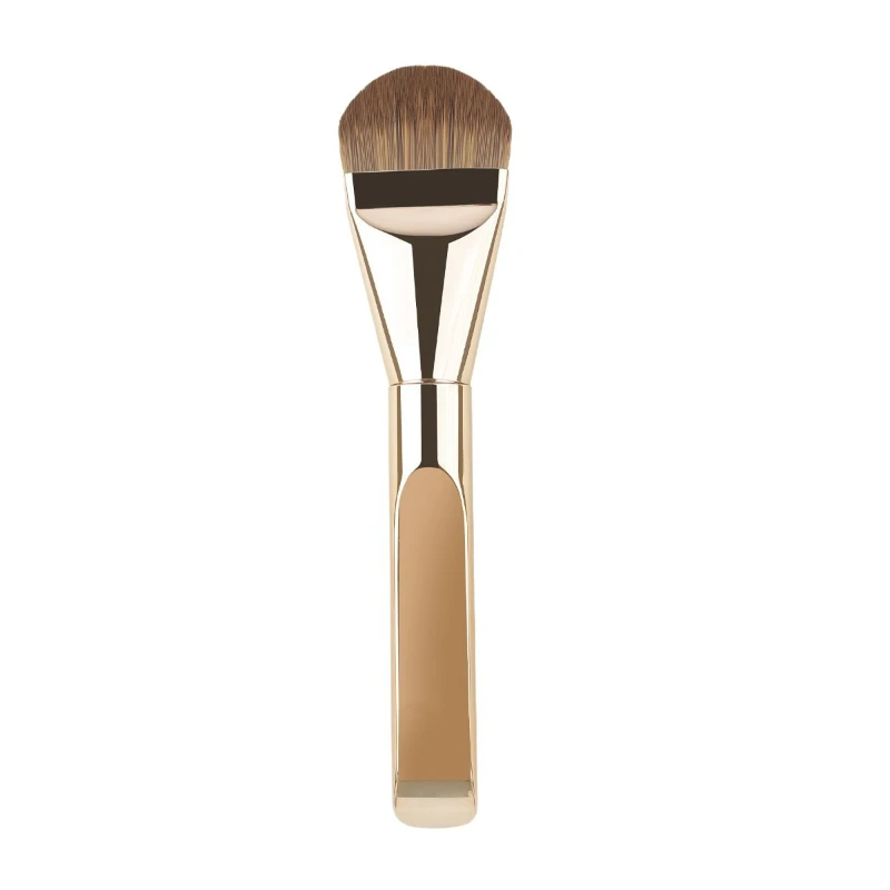 Brocha de maquillaje para base líquida y en polvo, suave