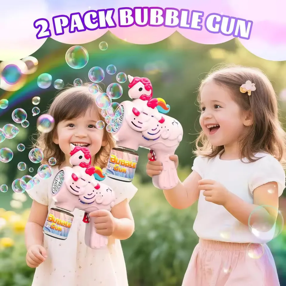 Máquina de burbujas automática unicornio para niños - imagen 5