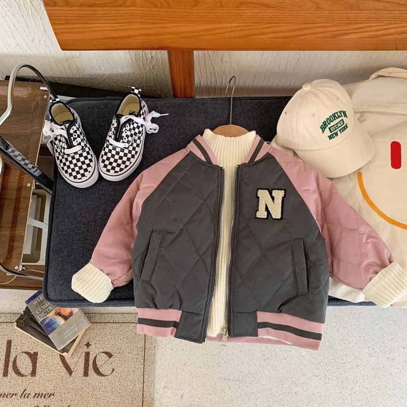 Abrigo béisbol de invierno para niños – Chaqueta cálida - imagen 5