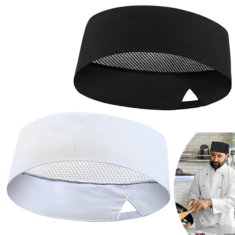 Gorro de chef infantil malla transpirable para cocina