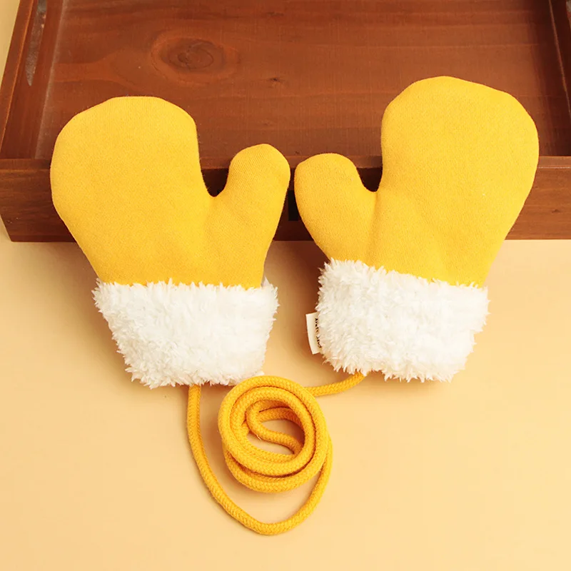 Guantes nieve niños colores