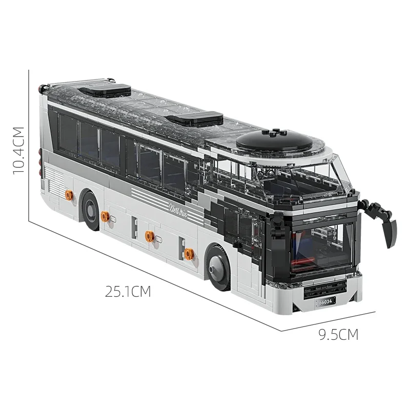 Autobús turístico de dos pisos: bloques de construcción para niños - imagen 4