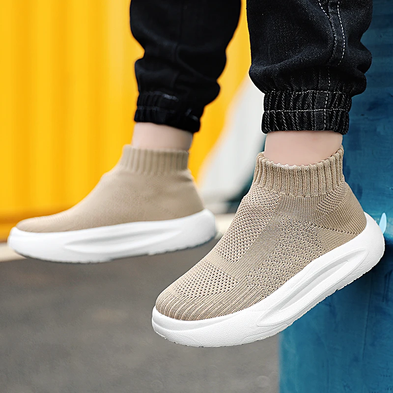 Zapatillas deportivas infantiles para niños y niñas transpirables - imagen 4