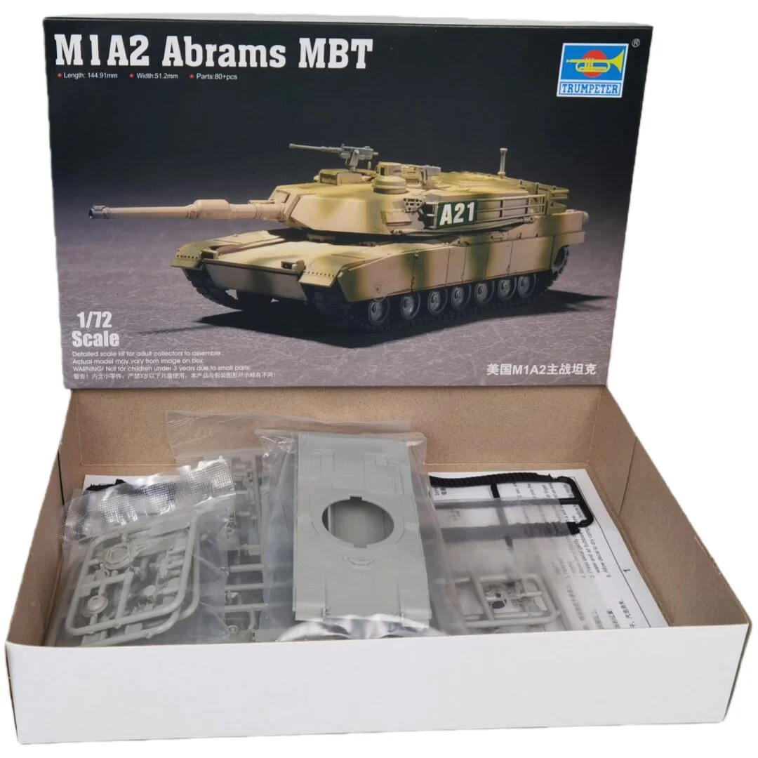 Tanque M1A2 Abrams en proceso de ensamblaje