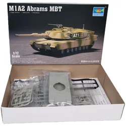Maqueta de tanque de plástico Trumpeter M1A2 Abrams Ejército EE.UU.