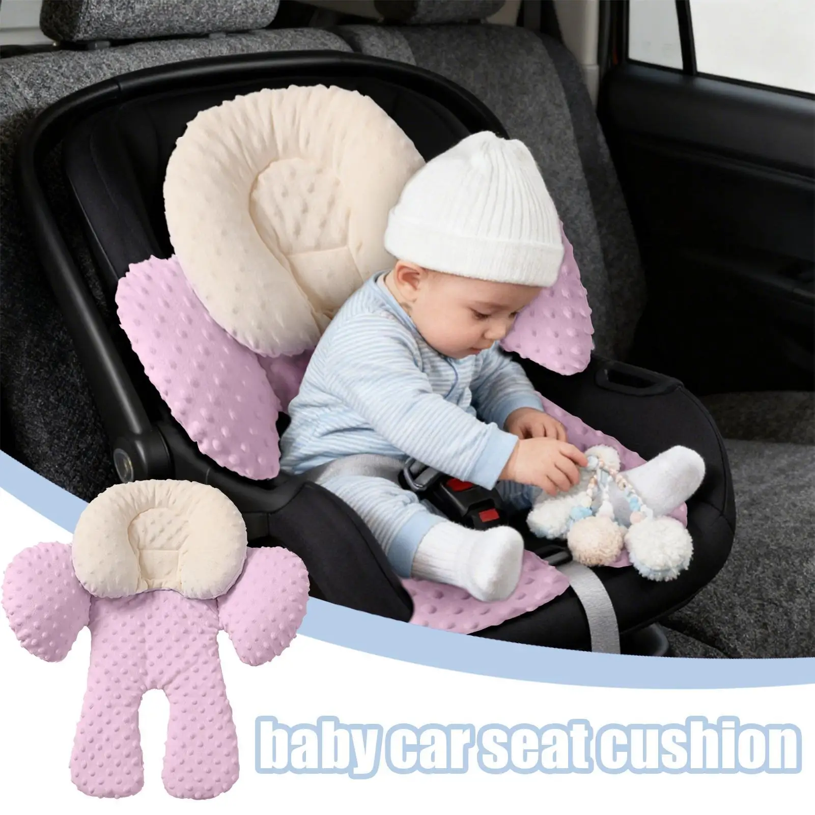 Protección de cabeza para bebé - Inserto cochecito y asiento - imagen 2