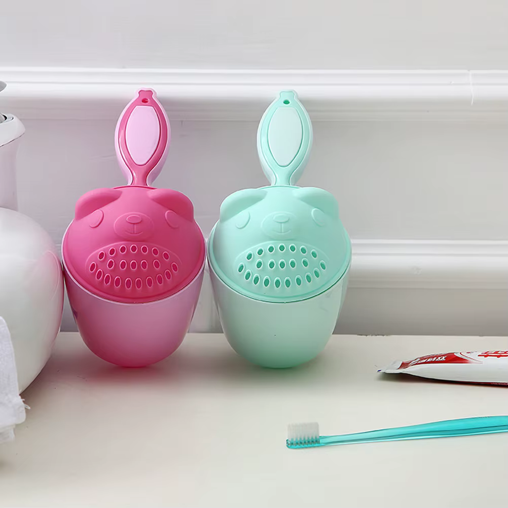 Taza de enjuague para bebé que protege los ojos al lavar - imagen 2