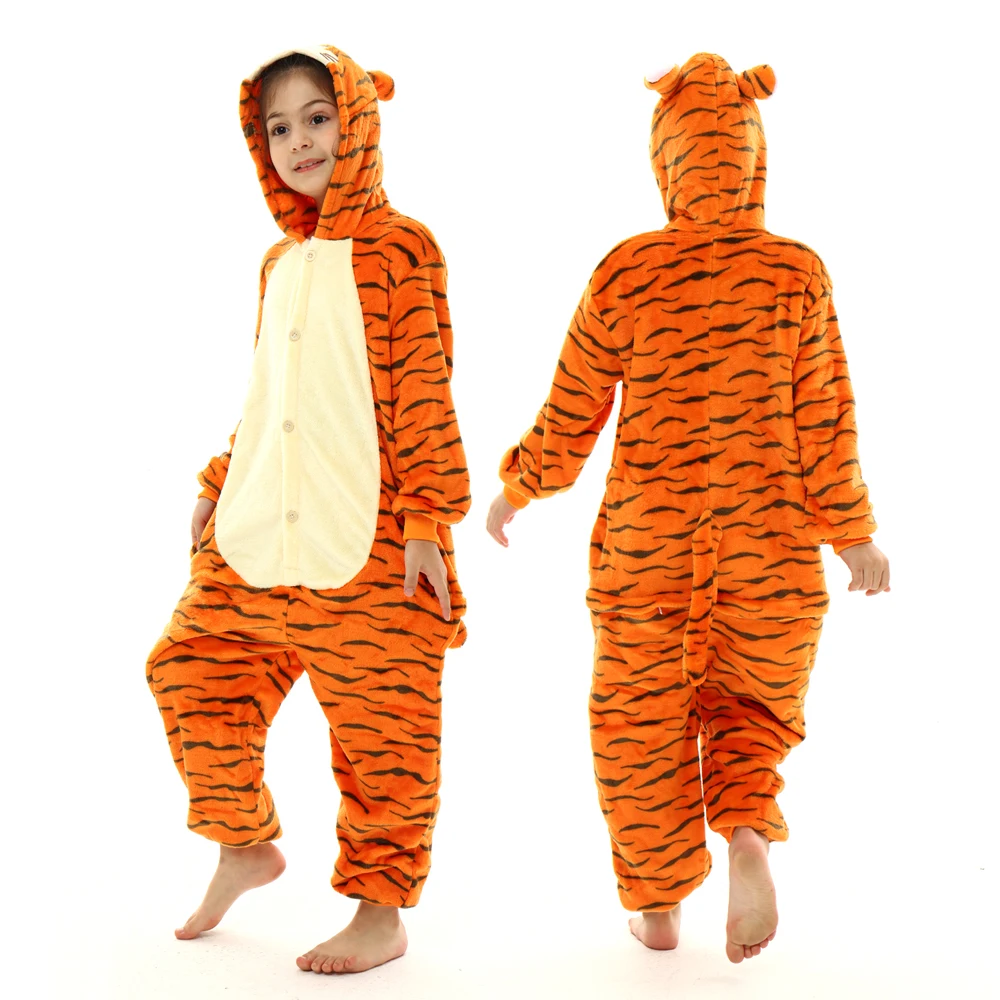 Pijama kigurumi de unicornio en franela para dormir bebé niño - imagen 2