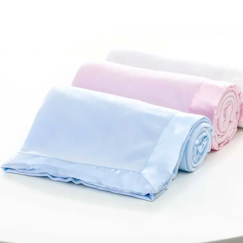 Manta polar para niños en color sólido, suave y práctica para dormir - imagen 5