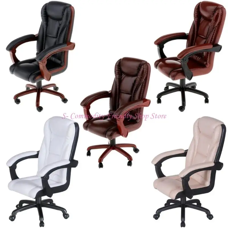 Silla escritorio infantil giratoria 360° con asiento ejecutivo - imagen 4