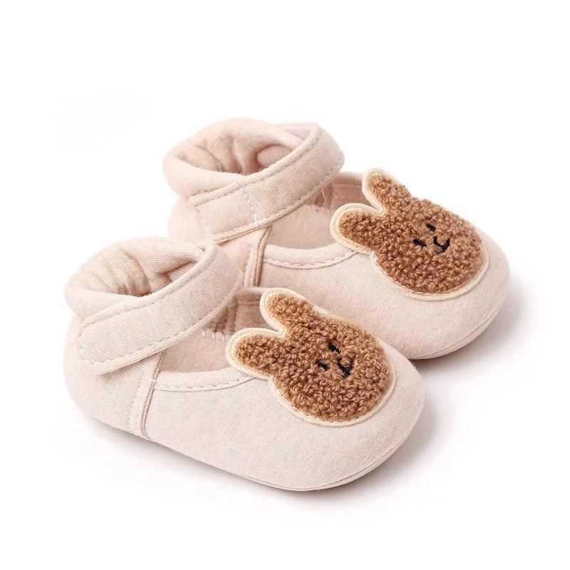 Zapatos antideslizantes de algodón para bebé – Suela suave con dibujos - imagen 3