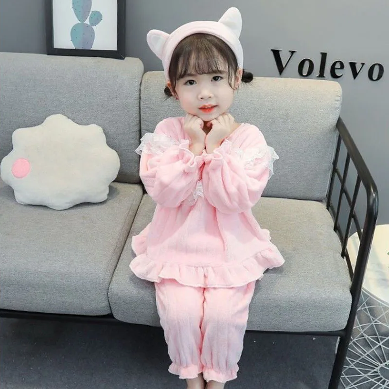 Conjunto de pijama de franela para niña - suave y cómoda - imagen 3