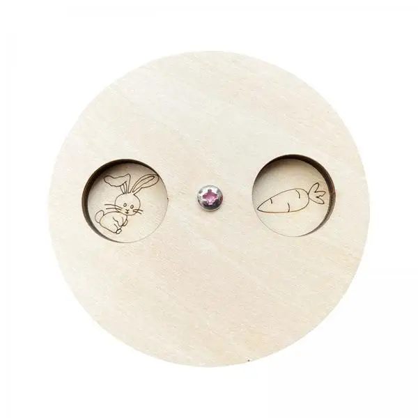 Accesorio para tablero de actividades de madera, ideal para motricidad fina