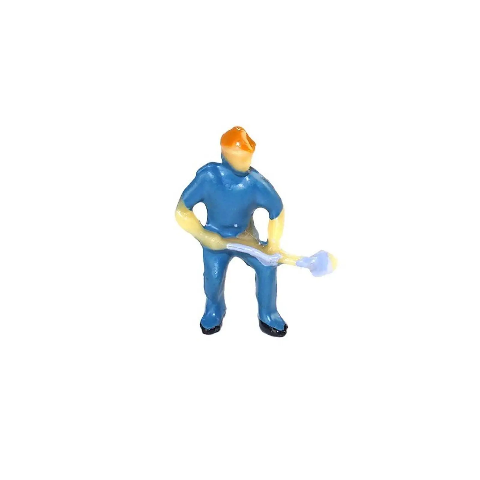 Figuras miniatura de trabajadores ferroviarios para dioramas - imagen 3