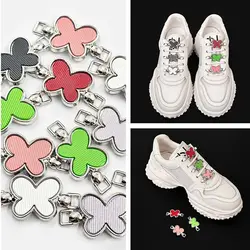 Clips para cordones de zapatos con mariposa – sin atar, removibles