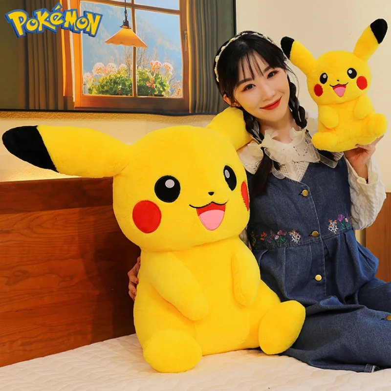 Peluche Pikachu de bolsillo Pokémon, muñeco suave para niños - imagen 3