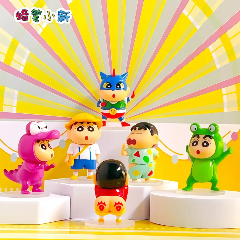 Figura Shin-Chan como adorno de escritorio