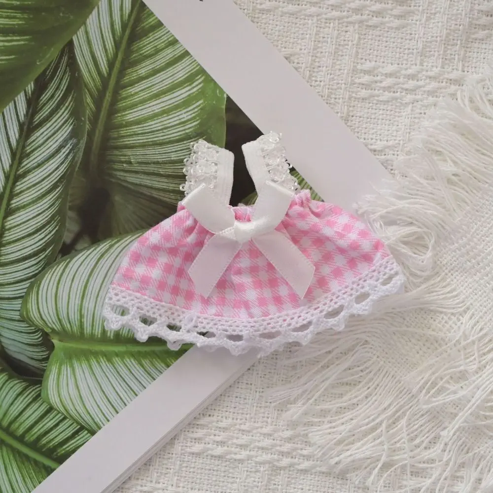 Vestido para muñecas de algodón con falda decorada - imagen 3
