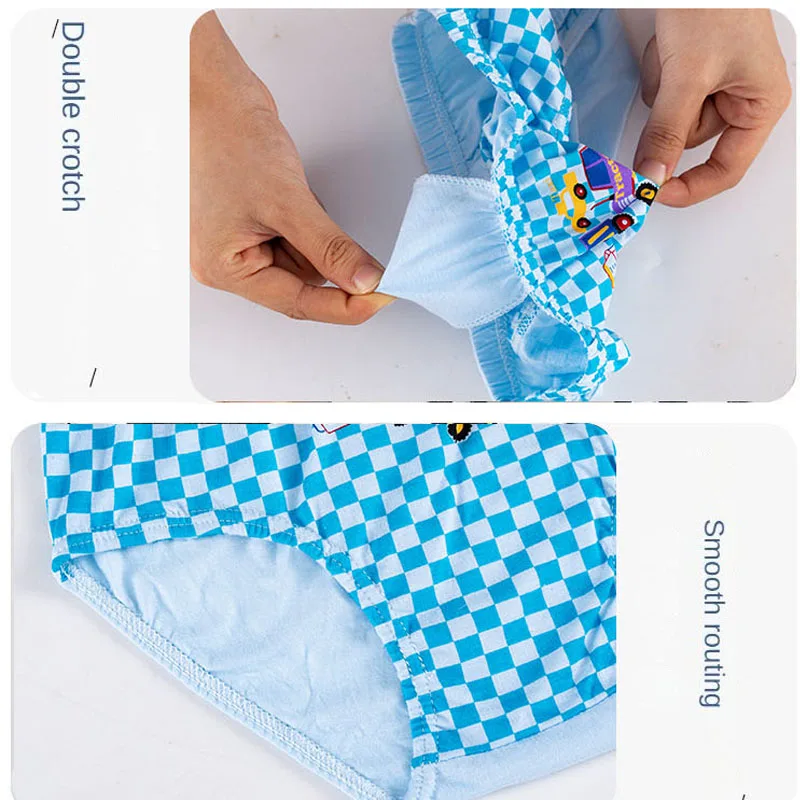 Calzoncillos triangulares para niños - Algodón suave y transpirables - imagen 4