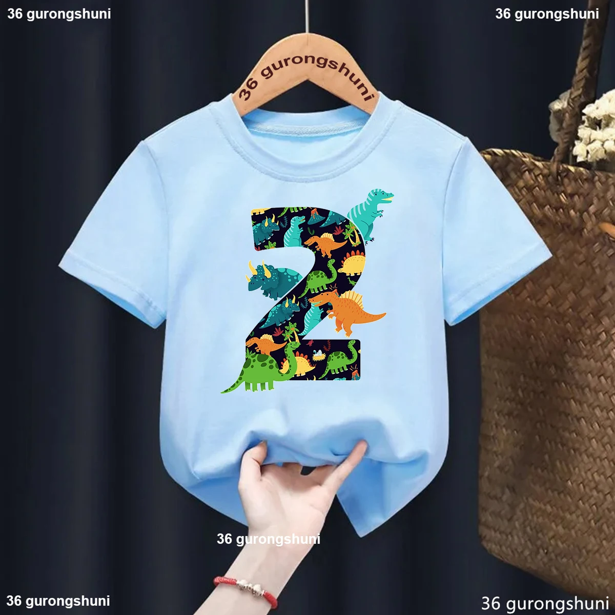 Camiseta amarilla para niños activos