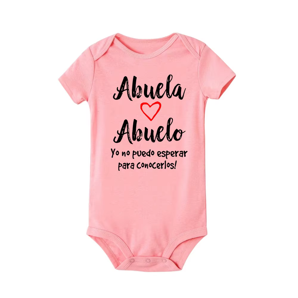 Body español para bebé – Reveal abuelos - imagen 3