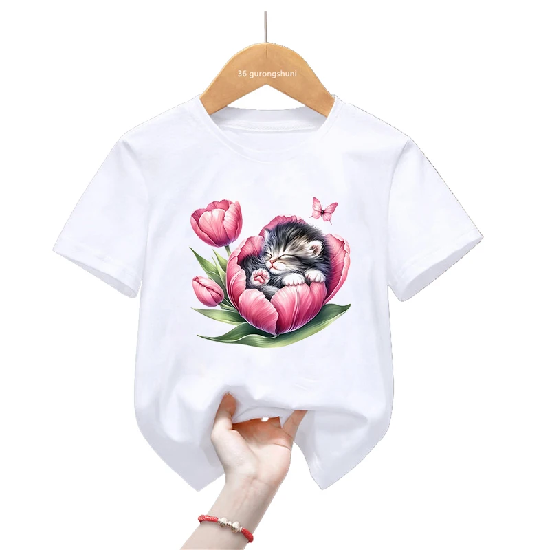 Camiseta infantil con animales del zoo para niño y niña - imagen 2
