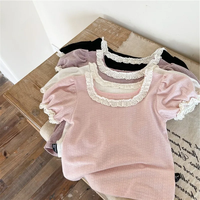 Blusa de algodón transpirable para niños