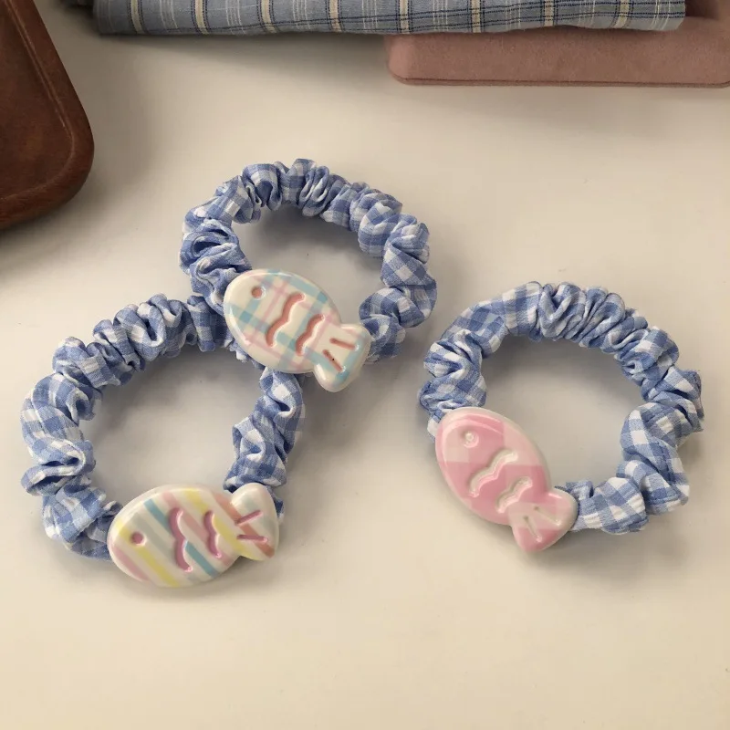 Primer plano del estampado de pez