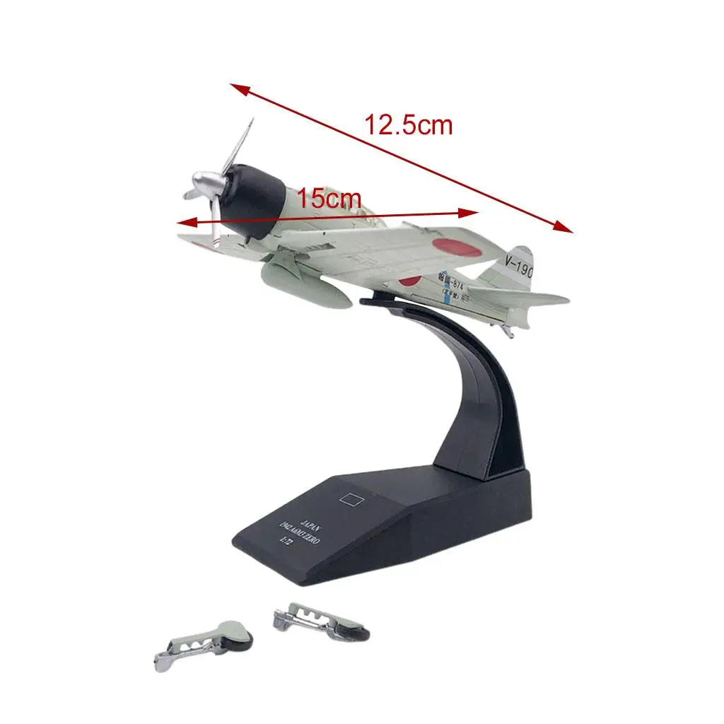 Modelo de avión de combate de metal con acabado realista - imagen 5