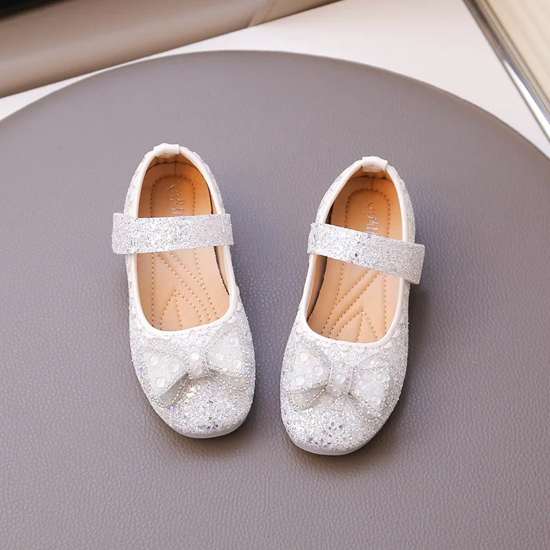 Le Fu zapatos de cuero para niña – Otoño princesa cómodos - imagen 5