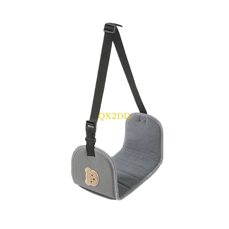 QX2D Reposapiés de coche para niños, seguridad y pedal - imagen 3