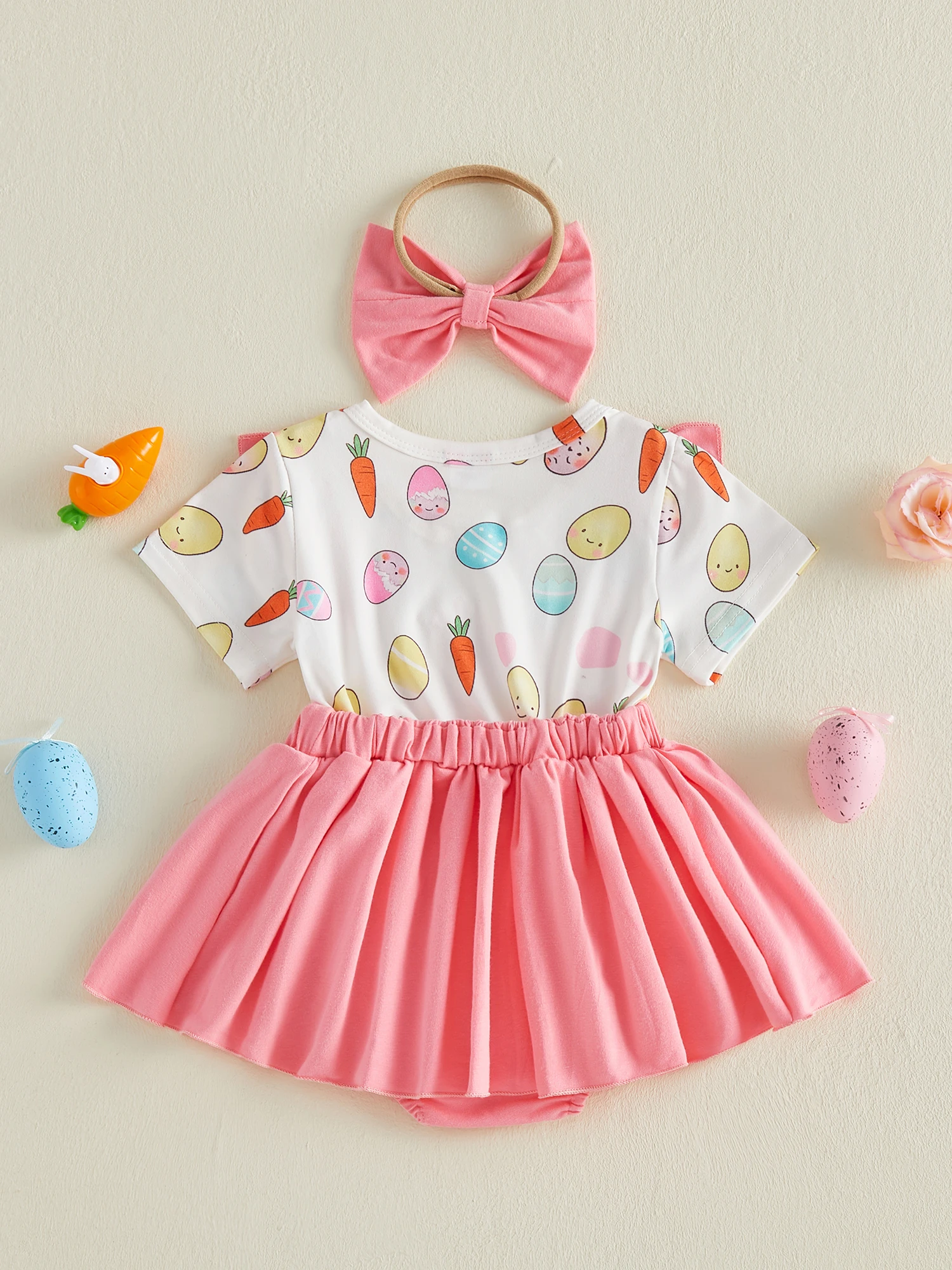 Conjunto en tonos rosa/azul