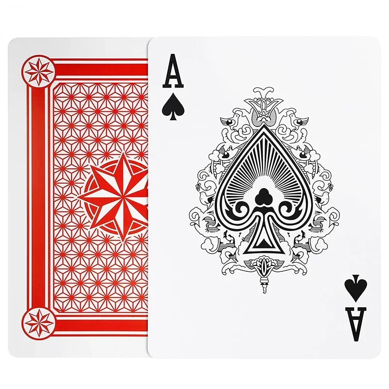 Naipes grandes con diseño creativo