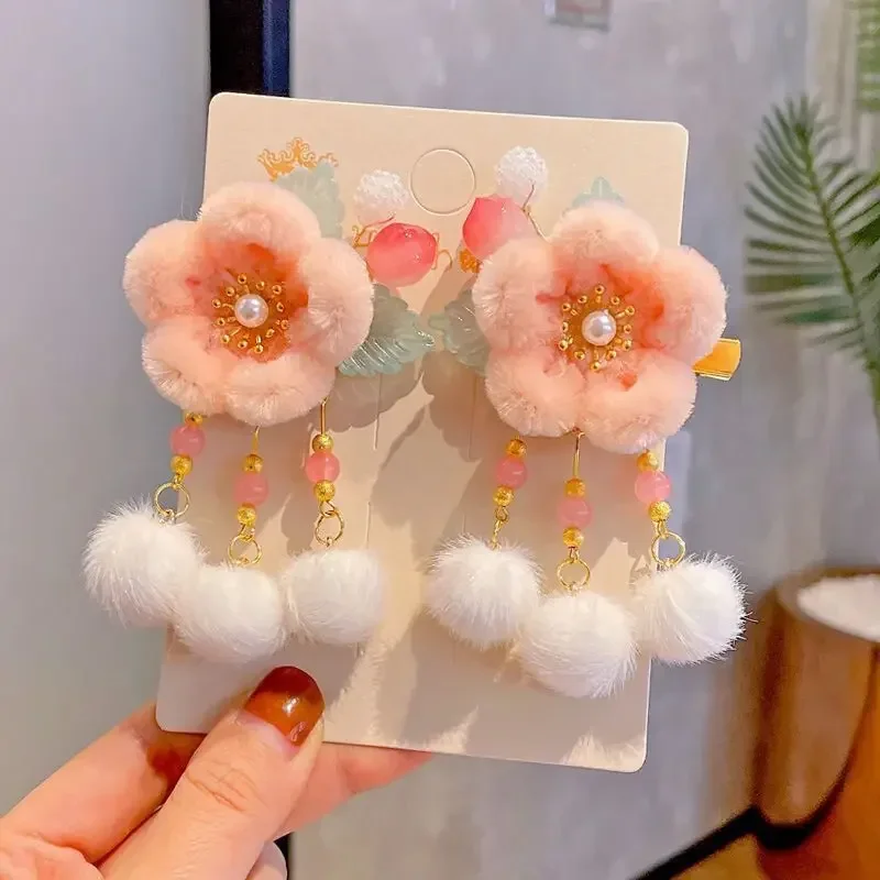 Pinza de pelo para niña bonita – Festival de Primavera Hanfu - imagen 3