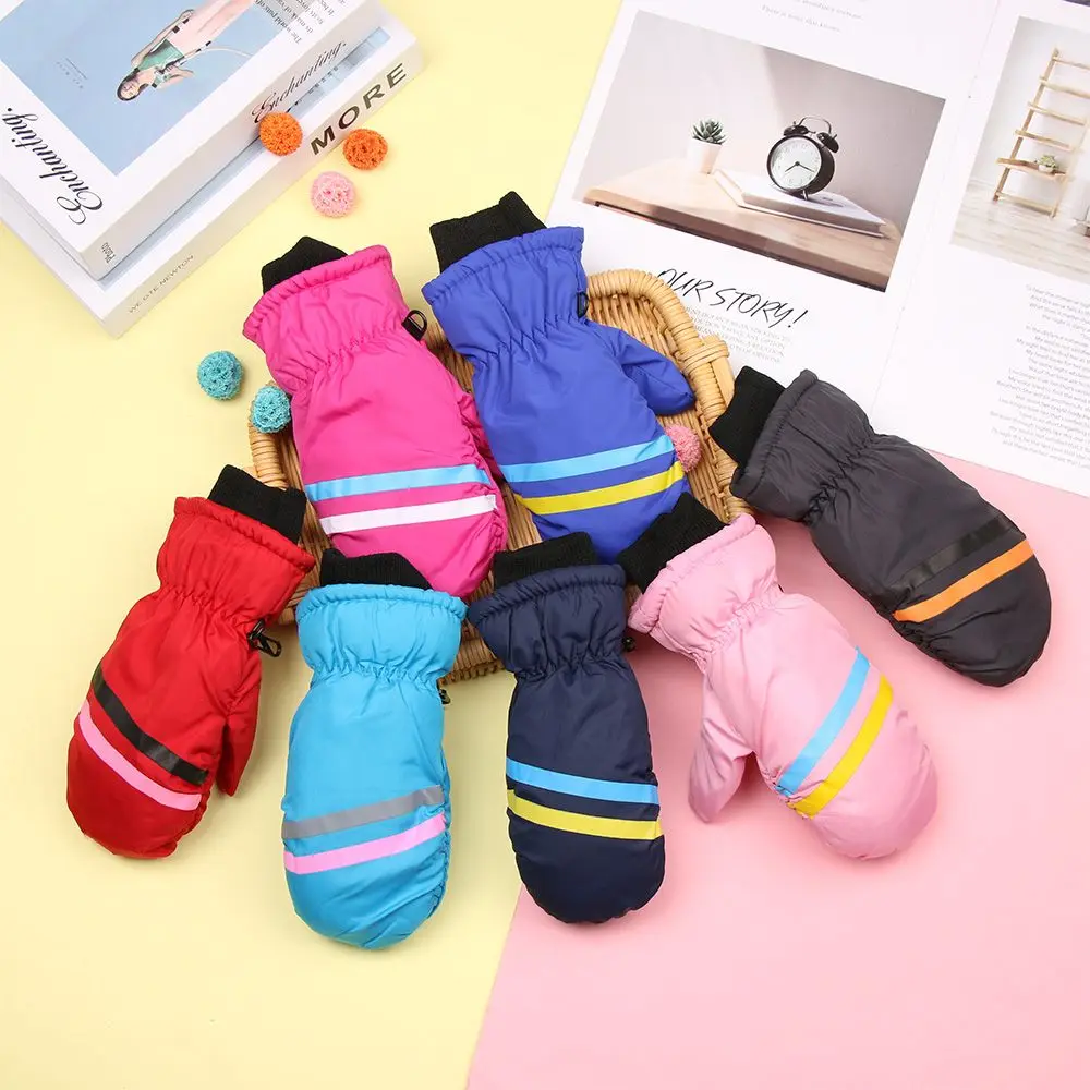 Manoplas de esquí impermeables para niños - imagen 2
