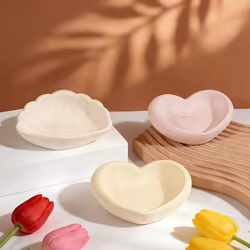 Molde de silicona con forma de corazón para resina epoxi DIY